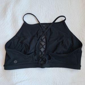 Lululemon swim top, size 10, black